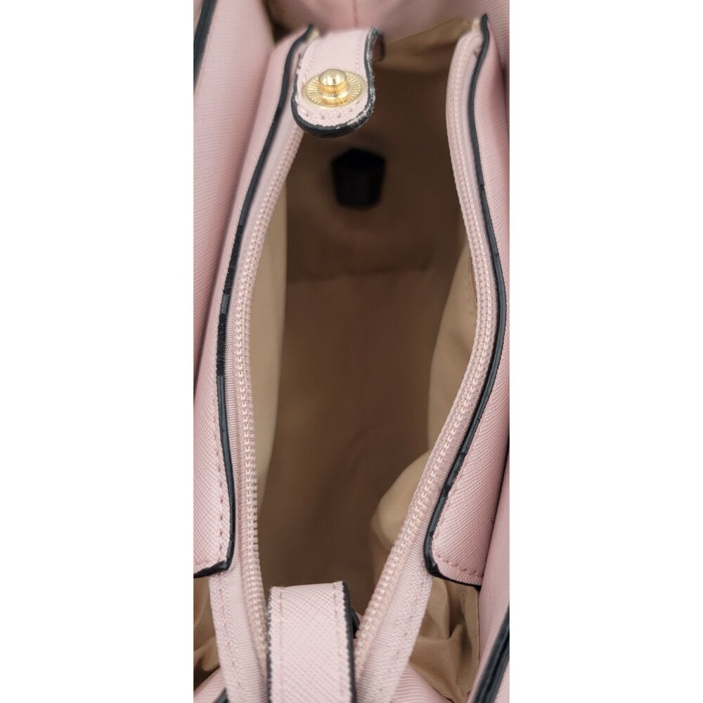 Marilyn Monroe Pink Handbag Small Faux Leather Gold Accents New - Picture 8 of 13